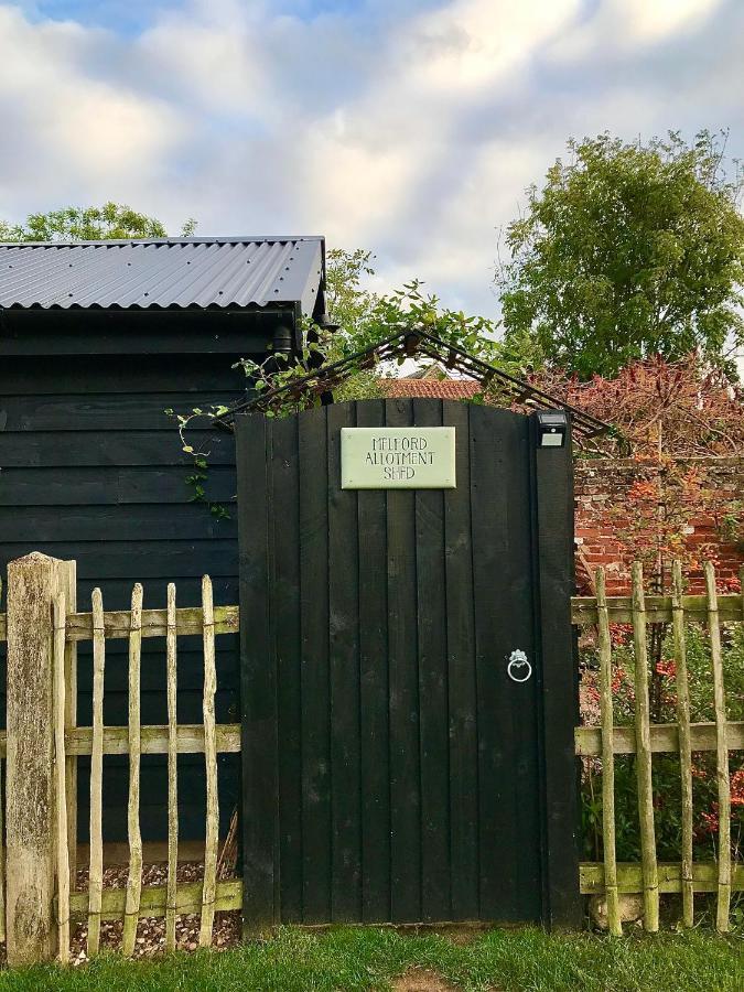Melford Allotment Shed-Vintage Lodge Suffolk لونغ ميلفورد المظهر الخارجي الصورة